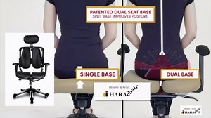 Bikini – Anatomical Chair with Dynamic Split Seat