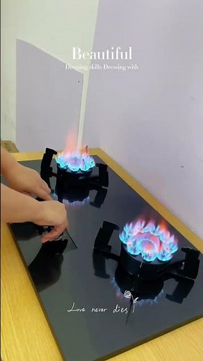 High-Power Stove Buying Guide#Black Titanium Steel High-Power Flip Stove#Gas Stove &