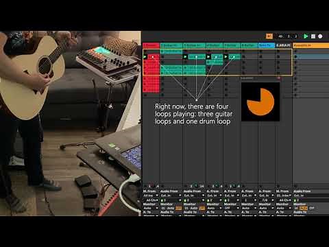 How to: Guitar Loop Pedal Songwriting Session using Ableton Live