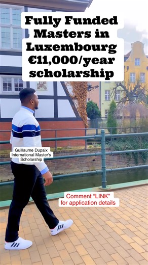 Study in Europe for FREE 🎓 Via the Guillaume Dupaix International Master's Scholarship Application deadline 31st March 2026 This scholarship covers tuition €11K/year. No IELTS needed for some programs. Comment LINK and I'll send you everything you need to apply! #scholarship #studyabroad #luxembourg #education #STEM | Promise Akabudu