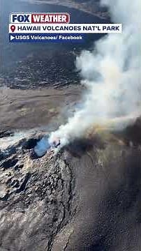 Lava Bubbles Underneath Surface Of Kilauea Volcano
