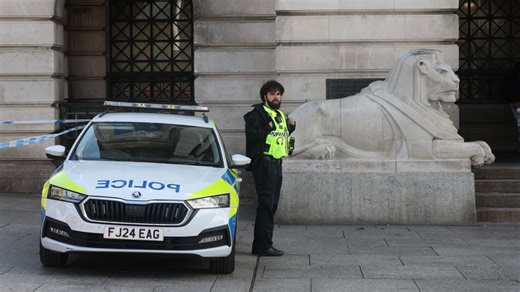 Old Market Square taped off by police after man injured in attack