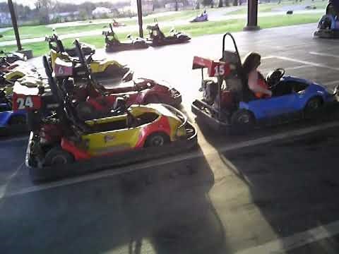 Go Karts at Kart Kountry. POV. Shepherdsville, Kentucky