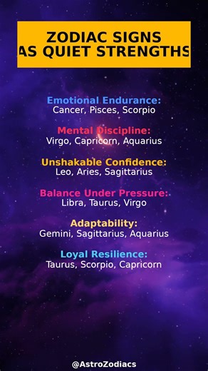 Your Zodiac Sign’s Quiet Strength