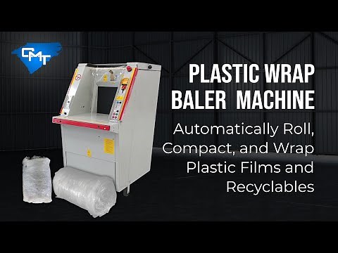 Plastics Baler Compactor for Plastic Film Recycling