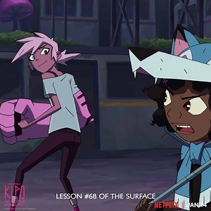 Never talk during a fight - or during an episode of Kipo and the Age of Wonderbeasts! Watch all episodes now on Netflix. #DreamWorksKipo DRMWRX | DreamWorks Animation