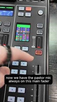 Never Miss the Pastor Mic Again | WING Compact Tip #behringerwing #churchsound