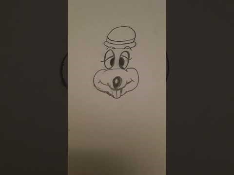 how to draw chuck e cheese
