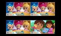 Mix of 4 videos from youtube : up to faster 4 pasion to nick jr
