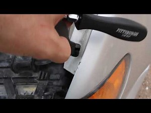 BMW E46 headlight cover replacement