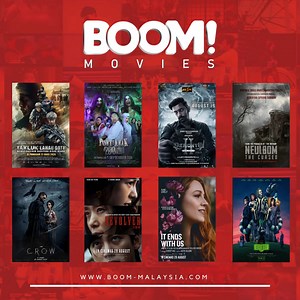 Korang nak tahu filem apa yang keluar kat panggung minggu ni? Layari portal http://boom-malaysia.com untuk dapatkan senarai filem terbaru SETIAP MINGGU. Ingat filem, ingat Boom! Movie🍿🎥 #boom #boommalaysia #filemmalaysia #filemtamil #filemchinese #hollywood #bollywood | Boom Malaysia