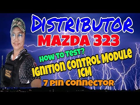 How to Test Mazda 323 Ignition Control Module (ICM) or igniter 7 pin terminal