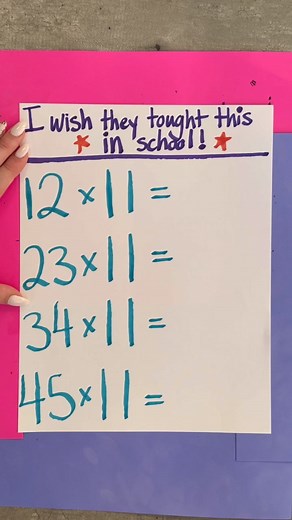 Genius math hack #reels | Playing with Food