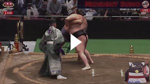 MidnightSumo - LIVE 100th anniversary of Grand Sumo live event!! 6 hours of sumo action and entertainment from the Kokugikan in Tokyo! | More replays later