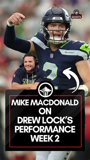"He Was Awesome." Mike Macdonald on Drew Lock Week 2 #Seahawks vs Cardinals