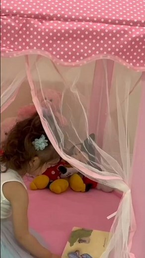 Turn Your Kid’s Room Into a Princess Castle 👑✨ Magical Play Tent with Star Lights