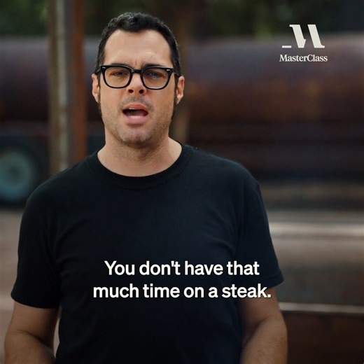 35K views · 77 reactions | The key to a good steak? "Flipping a whole bunch." 數 | MasterClass | Facebook