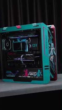 🔥 Ultimate Hatsune Miku Gaming PC Build with RTX 5090 – Insane Custom Setup! #pcbuild #gaming