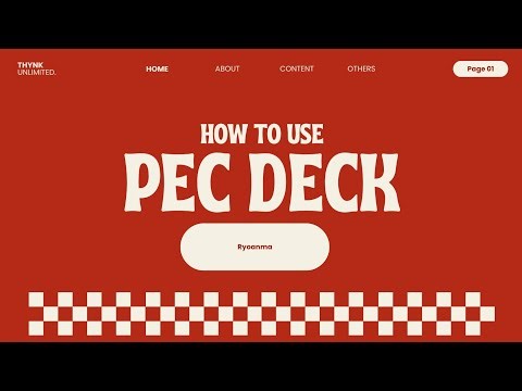 How to Use the Pec Deck Machine Properly (Beginner Friendly) — Ryoanma Firsto