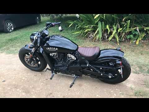 Indian Scout Bobber " Baffle Removal"