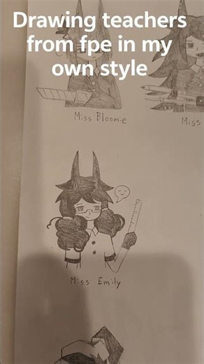 Drawing fpe teachers in my own style