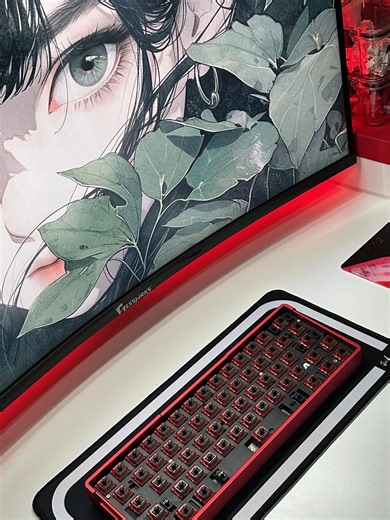 EMONDA VENOM Geon Raptor HE V2 #customkeyboard #keyboard #gamingsetup #fyp