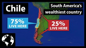Why most Chileans prefer living near Santiago