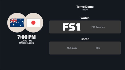 Australia at Japan - March 8, 2026: Tune In