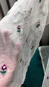 #weddingcollection2022♥️ Beautiful Pure china krinkal chifoon crosstitch mukaish work frock Stuff : pure chiffon dye able For order plz DM or what's app 0923017717461 | Bahawalpur Hand Embroidery | Facebook