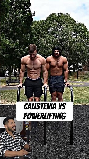 Calisthenics vs. Powerlifting: Who's stronger? 😂