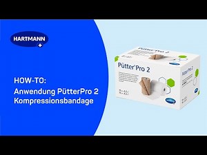 HOW-TO: Anwendung PütterPro 2 Kompressionsbandage