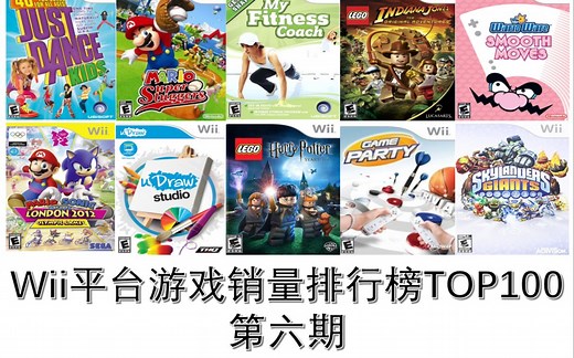 Wii平台游戏销量排行榜TOP100 第六期
