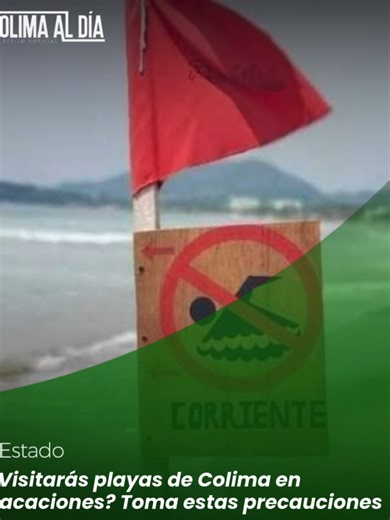 ¿Visitaras playas de Colima en vacaciones? Toma estas precauciones https://play.google.com/store/apps/details?id=com.mobincube.al_dia_market.sc_876NTG&pcampaignid=web_share La Secretaría de Marina a través de la Armada de México recomendó a turismo que visita playas de Colima respeten las indicaciones de los salvavidas https://colimaaldia.com/notas/notaCompleta/43919 En la temporada vacacional, del 19 de diciembre al 9 de enero del 2026 se implementará Operación Salvavidas Invierno 2025 en playa