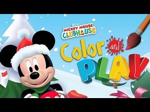 Mickey Mouse Clubhouse - Full Game of Color and Play by Disney (Christmas Theme) - Gameplay