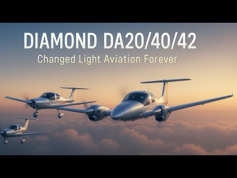 Why Diamond’s DA-20, DA-40 and DA-42 Changed Light Aviation Forever
