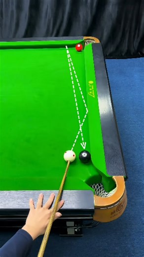 Shot Win | Exploring Billiards | on Instagram: "🔥 Insane cushion bank shot! 🎱 Cue ball off the rail, perfect hit on the red, and straight into the corner pocket! 💥 Master this angle and own the table! #BankShot #Billiards #PoolTricks #CueBall #SnookerSkills bank shot, billiards, pool trick, cushion rebound, corner pocket, cue ball control, billiards tutorial, pool tips, snooker, viral pool reel."