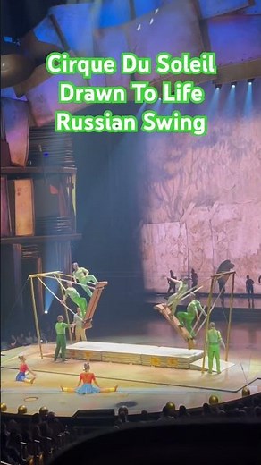 CIRQUE DU SOLEIL DRAWN TO LIFE DISNEY SPRINGS FRONTFLIPS Backflip Best Show Gymnastics Parkour Stunt