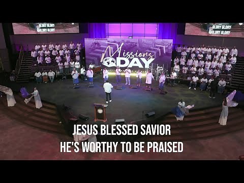 "Praise Him, Jesus Blessed Savior" Fellowship Chorale #amazing #praisebreak