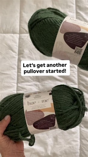 LO RAIN - Knitwear Patterns on Instagram: "Hello new WIP💚 I’m making pullover for another one of my daughters 🙊that’s the good thing about having 4 daughters .. there’s always someone I can knit for 😂👍 My daughter decided on this lovely Hue and Me color - Night Forest by @lionbrandyarn & @twoofwands After working with dk weight yarn this one is working up so quickly that I might get it done in a few days 🤩 I using one of my old patterns and making a few modifications.. I guess I never did g