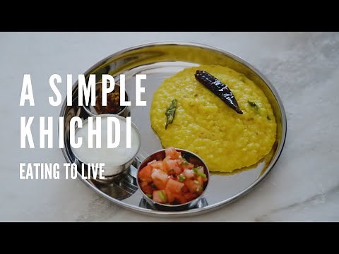 How to Make a Simple Khichdi - A Pressure Cooker Recipe!