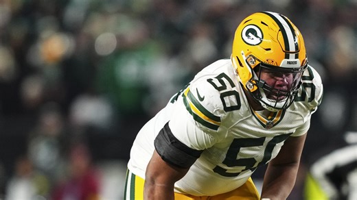 Packers RT Zach Tom, LG Aaron Banks return to practice with limited work