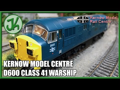 Better Than The Real Thing! Kernow Model Centre Class 41 D600 Warship Diesel Pioneer - Review