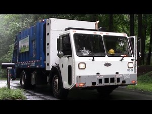 CCC LET2 / Heil Formula 40/60 Split Body Rear Loader Garbage Truck