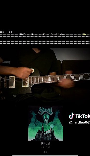 Ghost Ritual Guitar Lesson with Tablature