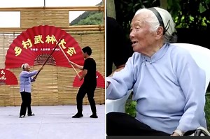 98-year-old ‘Kung-fu granny’ goes viral teaching martial arts