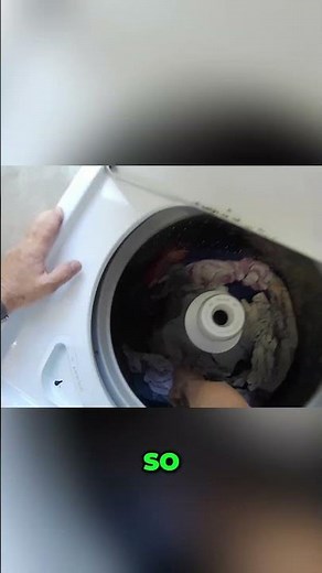 Fix Washing Machine Balance: Easy Suspension Rod Repair! #shorts