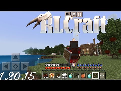 RL Craft MINECRAFT PE Add-on/GamePlay MCPE Bedrock 1.19/1.20