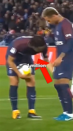 He refused a million for Neymar’s penalty…