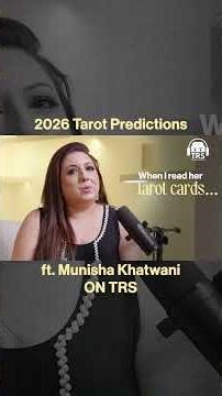 The 2026 Prediction Episode ft. Munisha Khatwani #shorts
