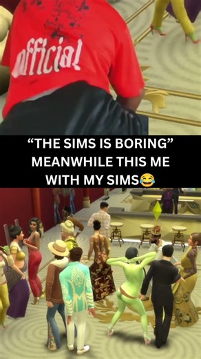Boy we had a time last night! #sims #thesims4 #thesims #gamingshorts